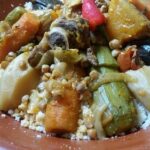 Moroccan Couscous In Traditional Pot