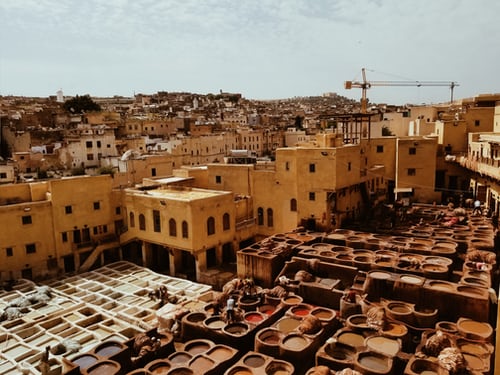 Tanneries Of Fez