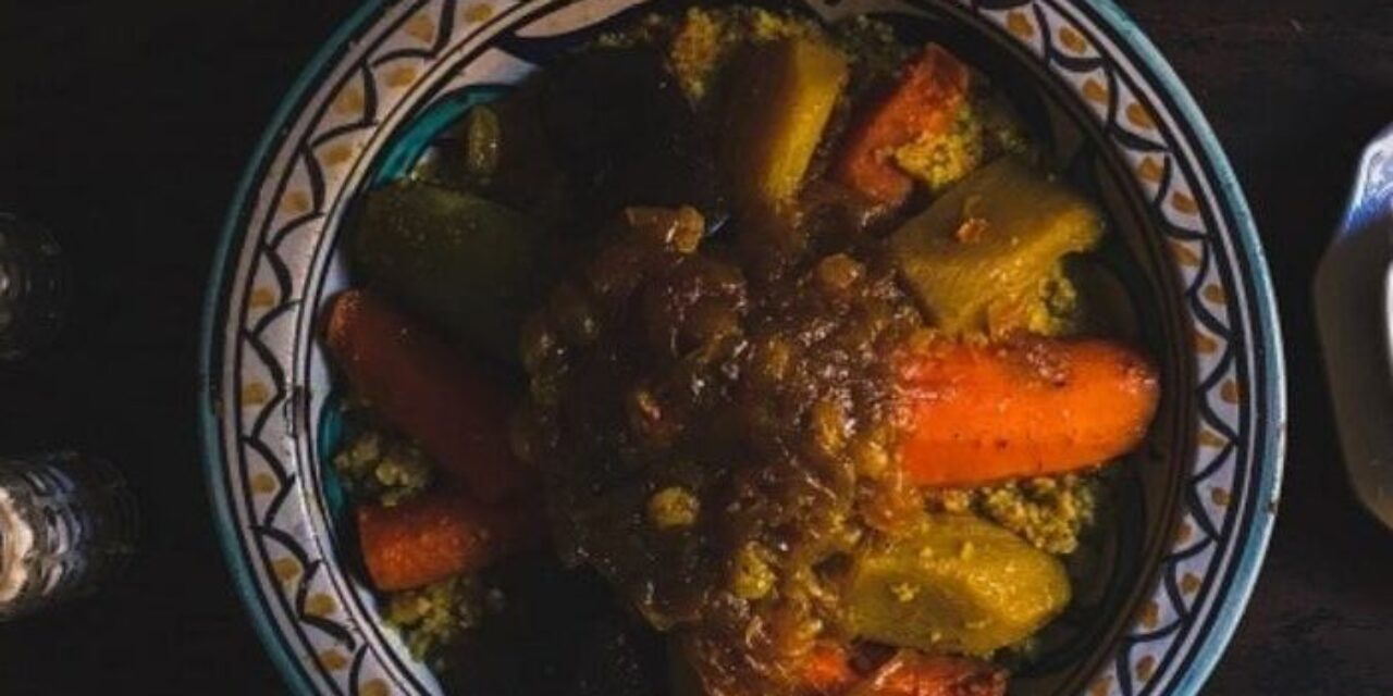 The Famous Moroccan Vegetable Tagine (Vegetarian Tagine)